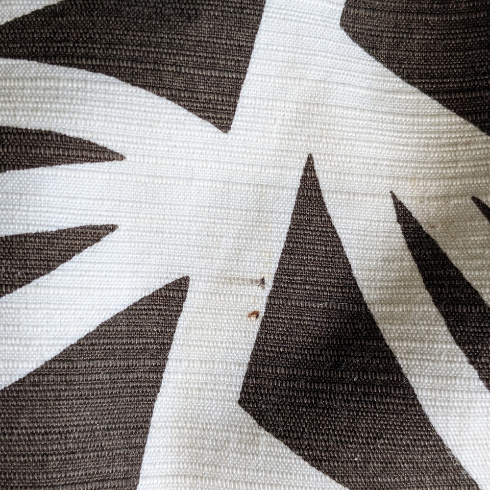 Bold Pattern Brown and white dress Sz 8 - Picture 9 of 12